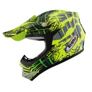 CASCO SHIRO INFANTIL MX-306 VERDE