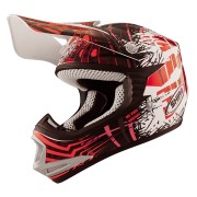 CASCO SHIRO INFANTIL MX-306 ROJO