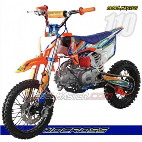 PIT BIKE 110 SEMI-AUTOMATICA REBEL MASTER (ARRANQUE PATADA)