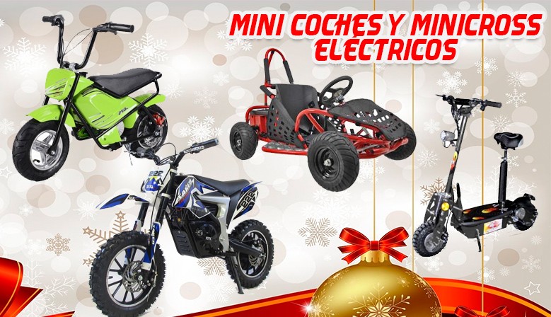 MINIMOTOS Y MINICOCHES ELÉCTRICOS